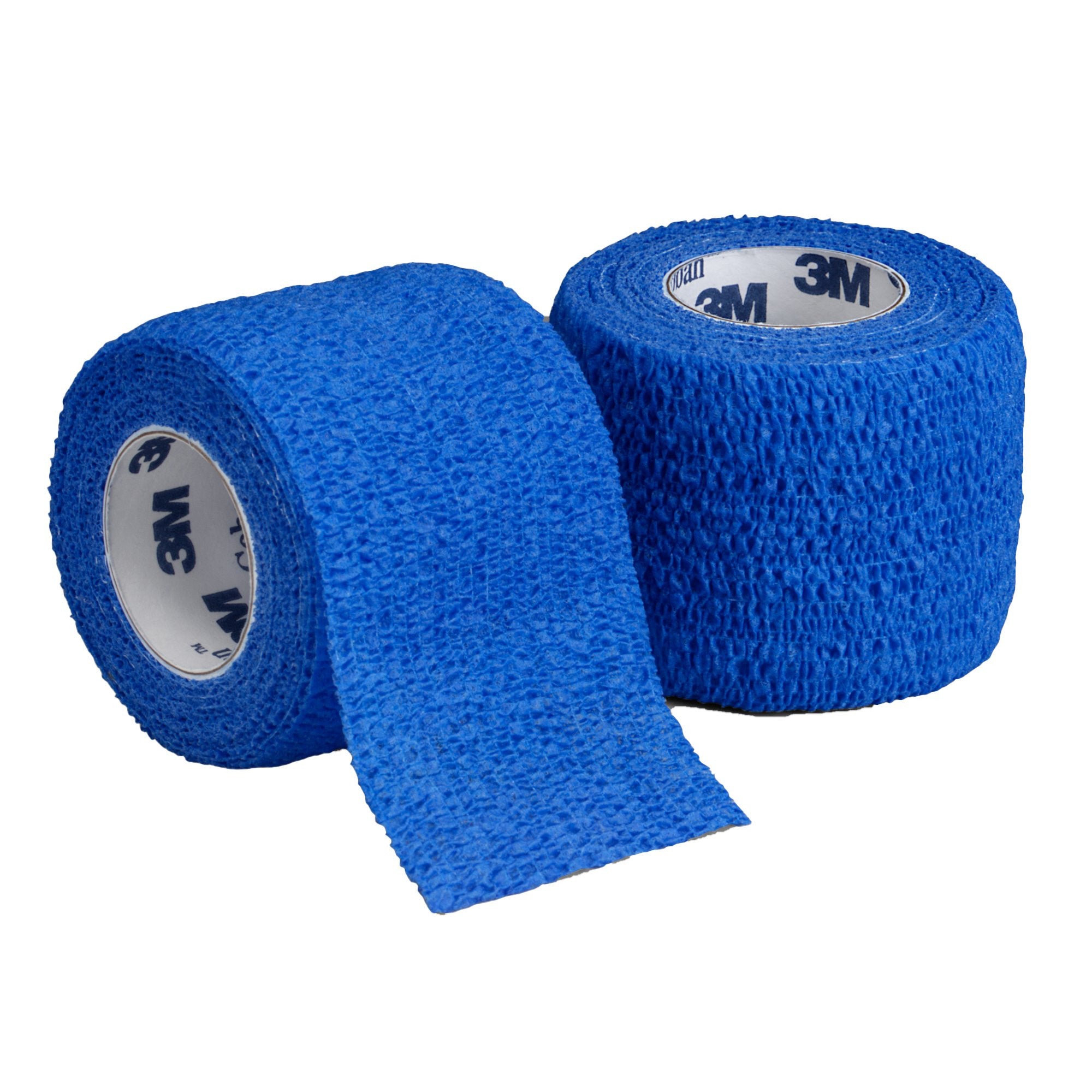 176489 - Coban - Cohesive Bandage 3M Coban 3 Inch x 5 Yard Self-Adherent Closure Blue NonSterile Standard Compression 1583B Pack of 1, (EA)