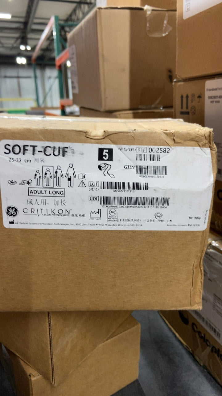 2582 - GE - SOFT-CUF ADULT LONG CRTLK-ON, (BX/5)