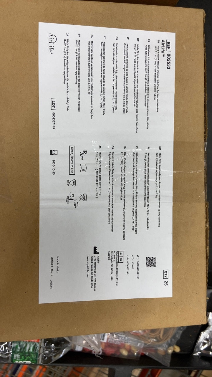 2533 - VYAIRE MEDICAL - Airlife 00253, (BX/25)