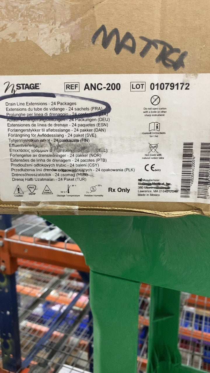 ANC-200 - TELEFLEX - Drain Line Extensions - 24 Packages, (CS/24)