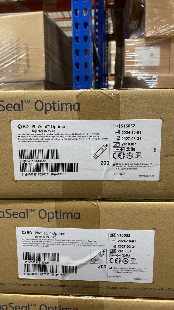 515052 - BD - PhaSeal™ Optima Injector (N35-O), (BX/200)