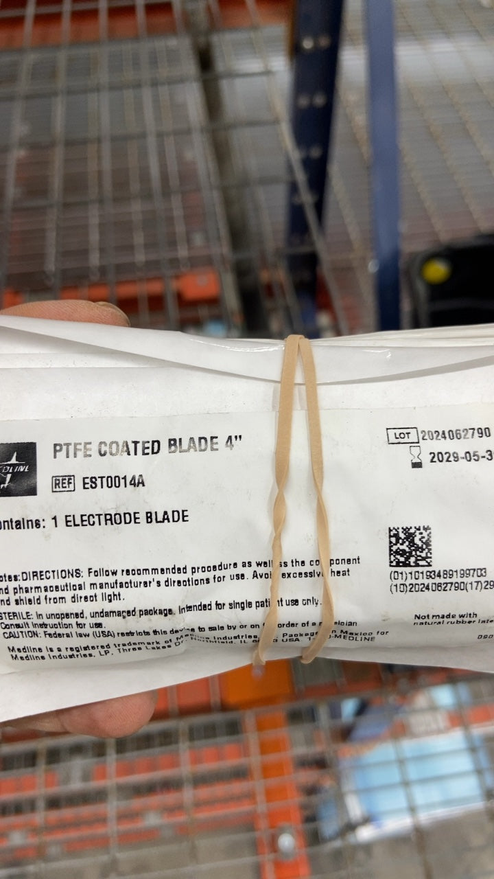 EST0014A - MEDLINE - PTFE COATED BLADE 4" - ELECTRODE BLADE, (EA/1)