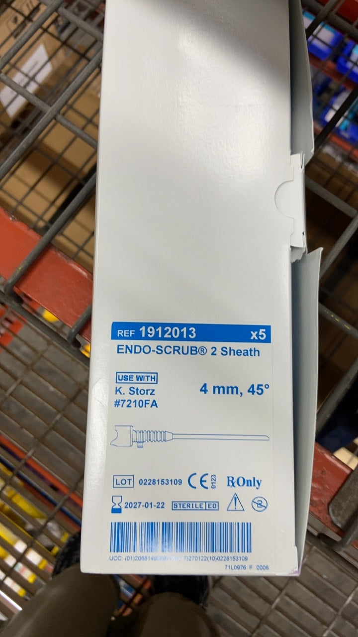 1912013 - KARL STORZ - Endo-Scrub 2 Lens Cleaning Sheath, 4mm, 45 deg, For Storz #7210FA, (BX/5)