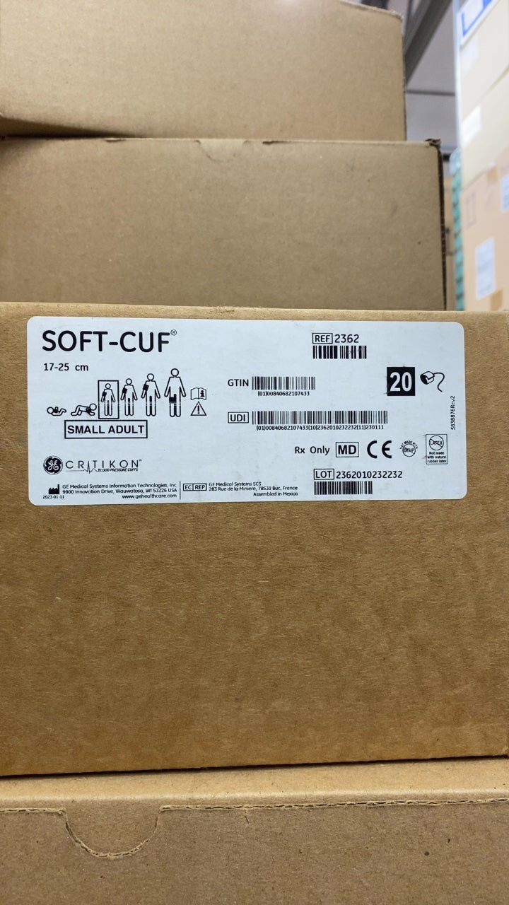 2362 - GE - SOFT-CUF 17-25 cm SMALL ADULT, (BX/20)