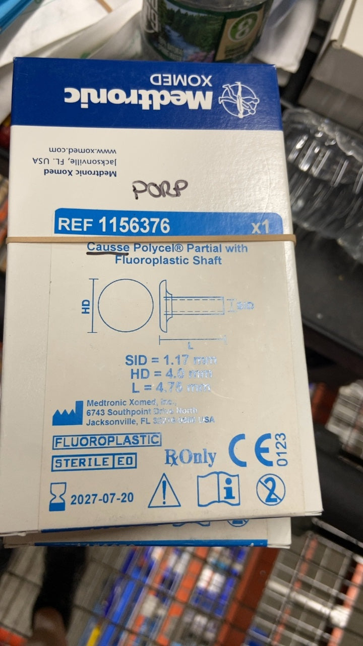 1156376 - MEDTRONIC - Causse Polycel® Partial with Fluoroplastic Shaft, (BX/1)