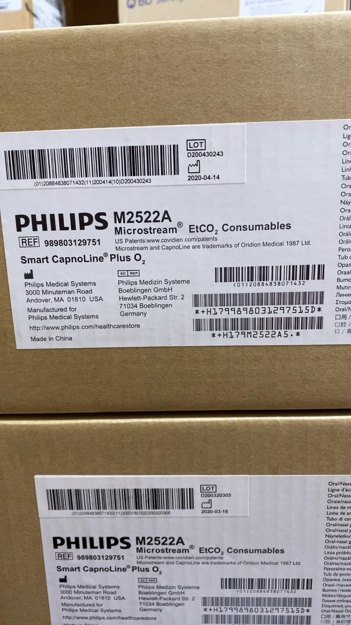 989803129751 - PHILIPS - Smart CapnoLine Plus O2, (CS/25)