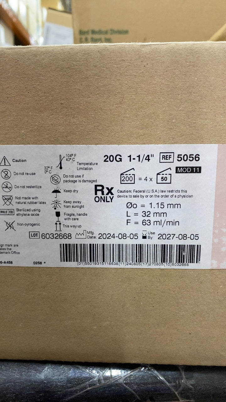 5056 - SMITHS MEDICAL - Optiva IV Catheter Radiopaque, (CS/200)