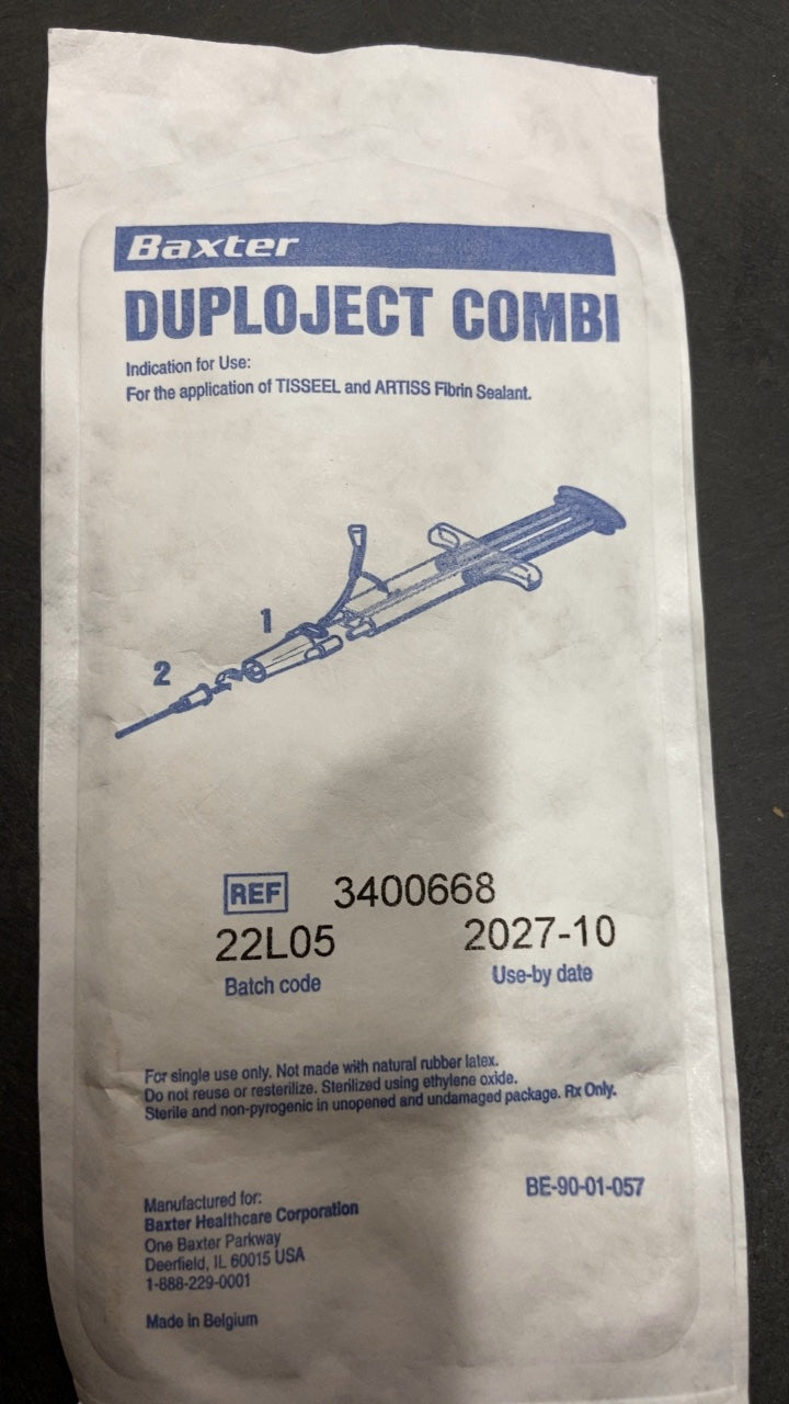 3400668 - BAXTER - DUPLOJECT COMBI, (EA/1)