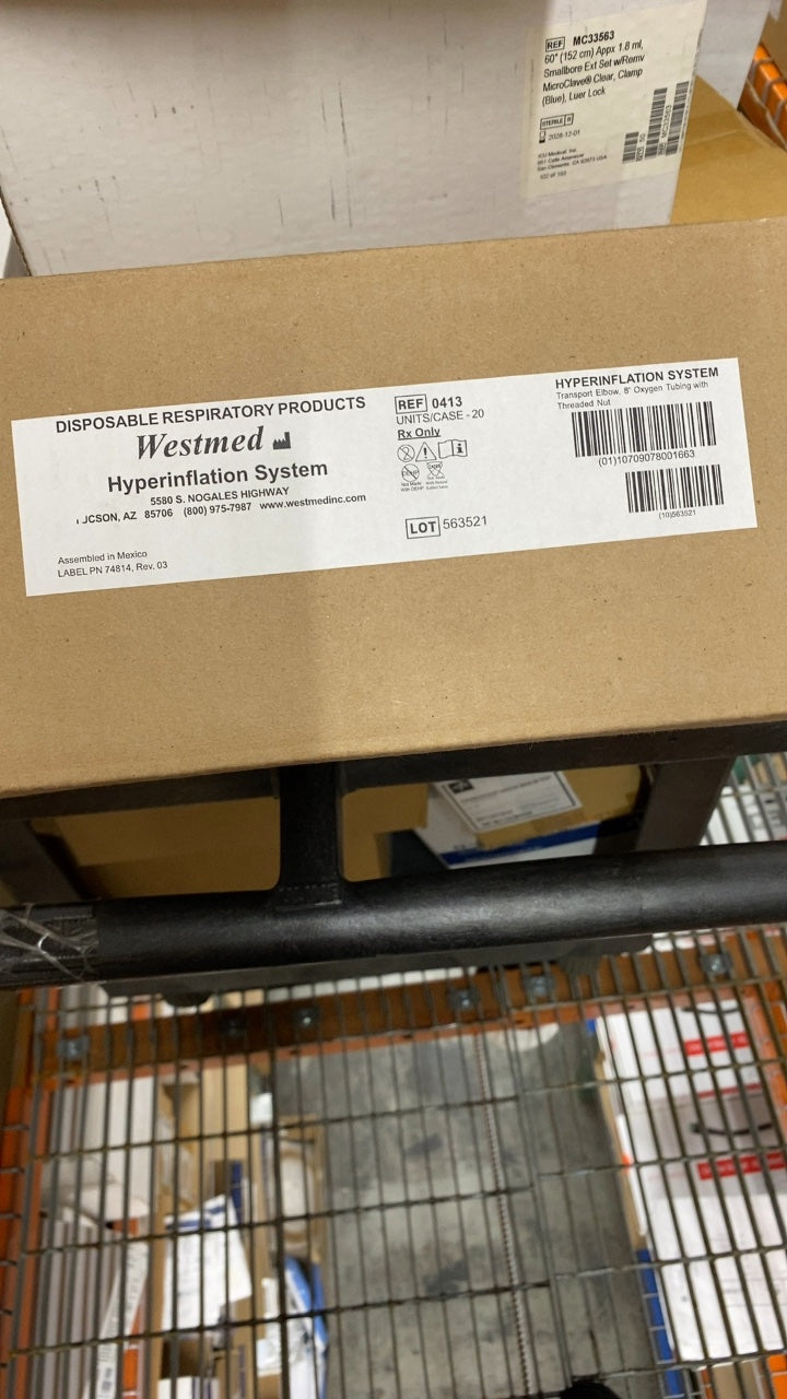 413 - WESTMED - Hyperinflation Ventilator Breathing Circuit, Single-Use, (CS/20)