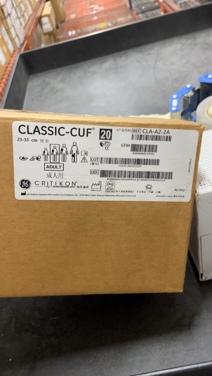 CLA-A2-2A - GE - CLASSIC-CUF ADULT 23-33 cm, (CS/20)