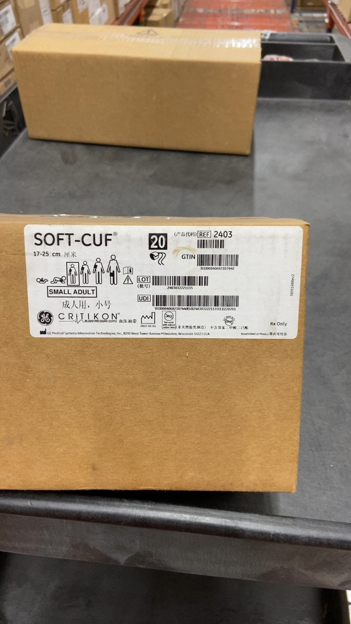 2403 - GE - SOFT-CUF 17-25 cm SMALL ADULT, (BX/20)