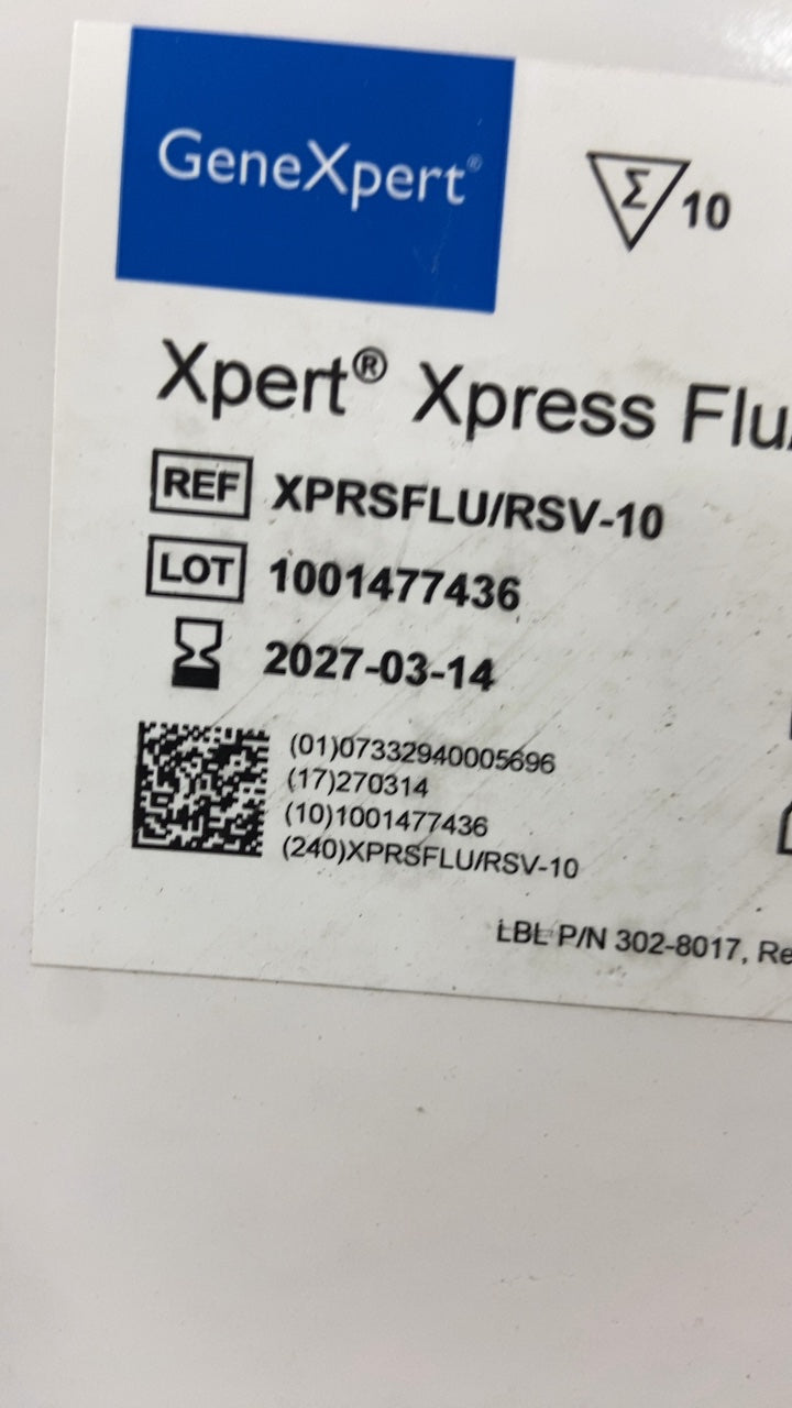 XPRSFLU/RSV-10 - GENEXPERT - Xpert Xpress Flu, (BX/10)