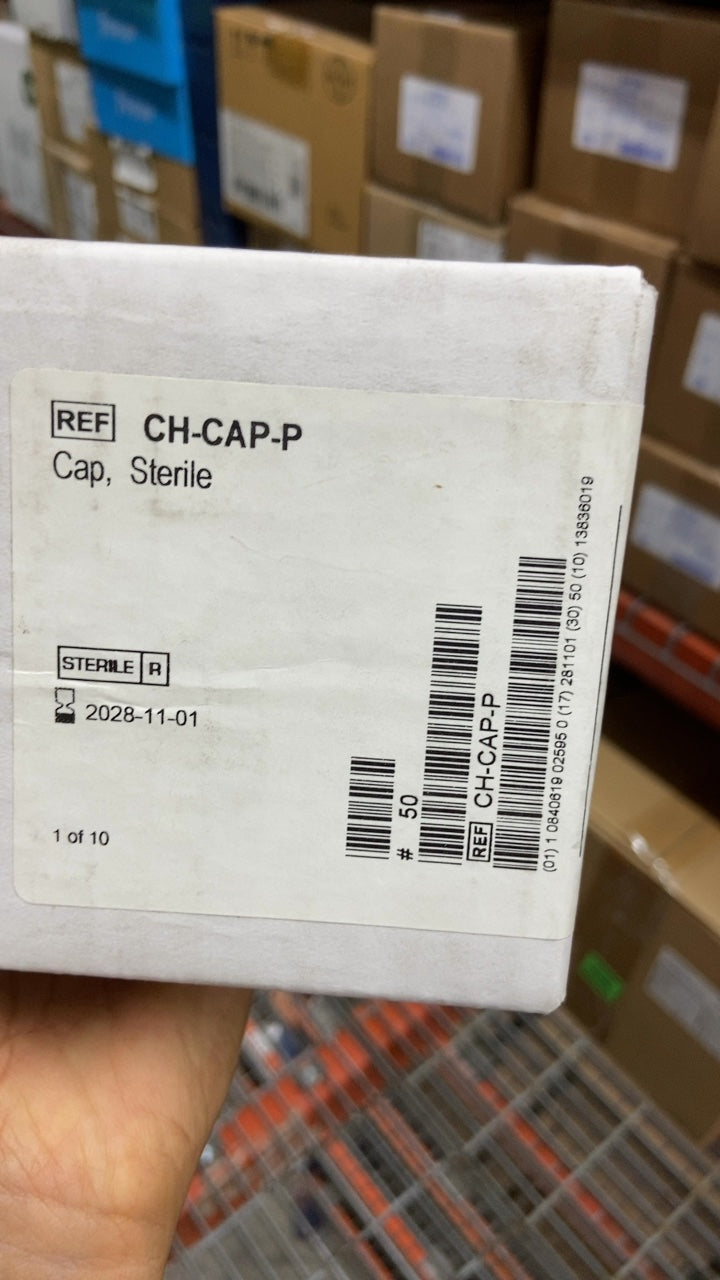 CH-CAP-P - ICU MEDICAL - Cap, Sterile, (CS/50)