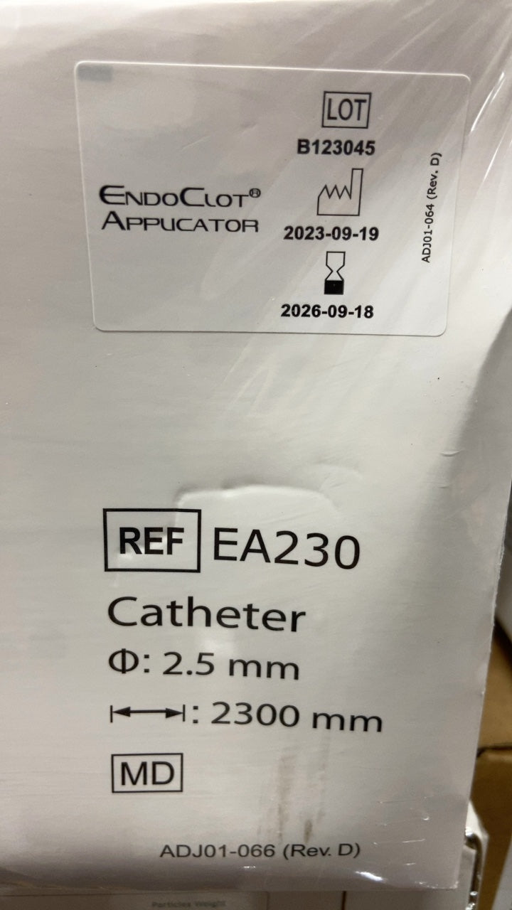 EA230 - ENDOCLOT - EndoClot Applicator Catheter, (BX/5)