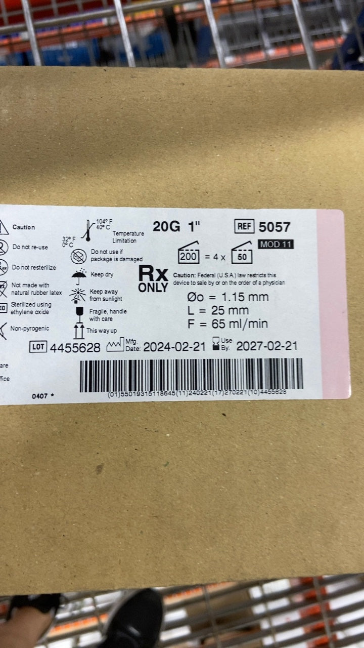 5057 - SMITHS MEDICAL - 20G 1", (CS/200)