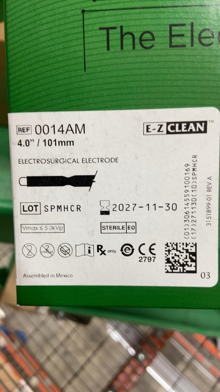 0014AM - JOHNSON & JOHNSON - ELECTROSURGICAL ELECTRODE, (BX/12)