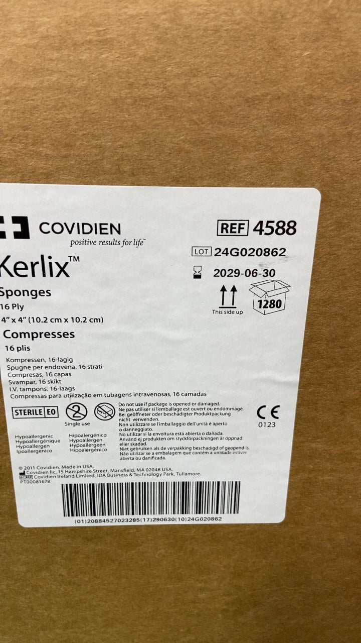 4588 - COVIDIEN - Kerlix Sponges, (CS/1280)