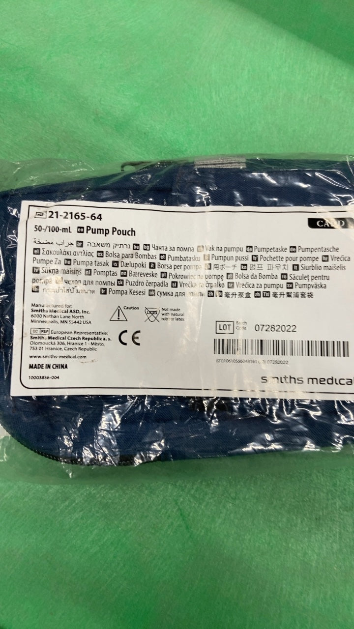 21-2165-64 - SMITHS MEDICAL - 50-100-mL Pump Pouch, (EA/1)