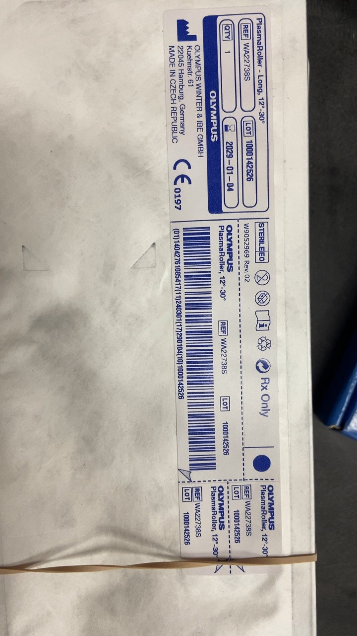 WA22738S - OLYMPUS - PlasmaRoller Roller HF-Resection Electrode with Cable, 24 Fr Size, 12 to 30 TURis, (EA/1)
