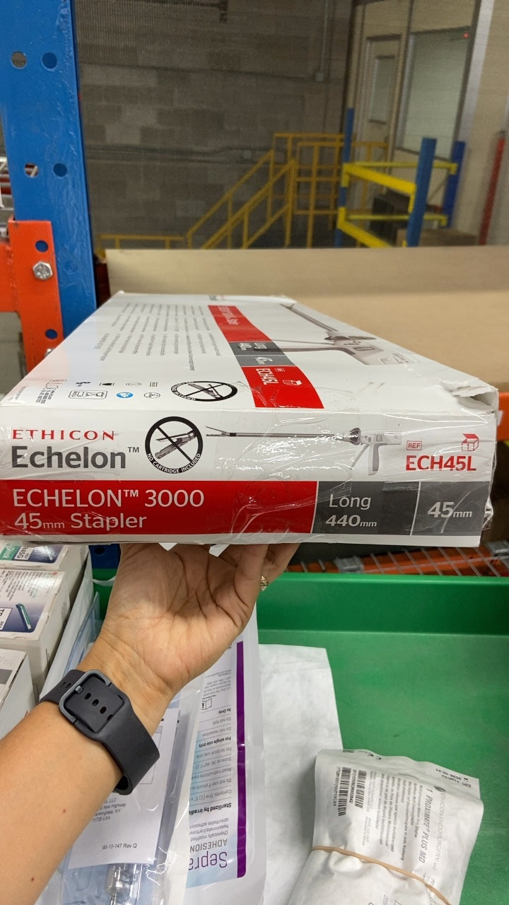 ECH45L - ETHICON - Echelon 3000 Standard Powered Surgical Stapler, 45 mm Jaw Length, 340 mm Shaft Length, (BX/1)