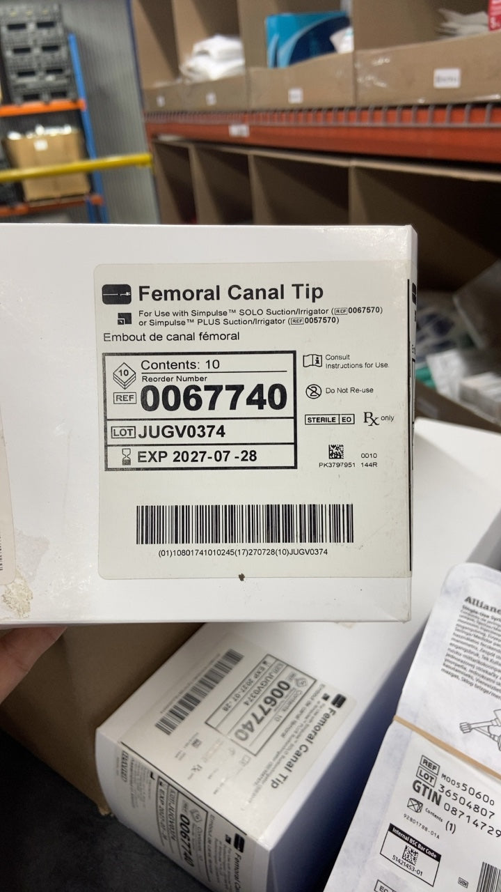67740 - BARD - Femoral Canal Tip, (BX/10)