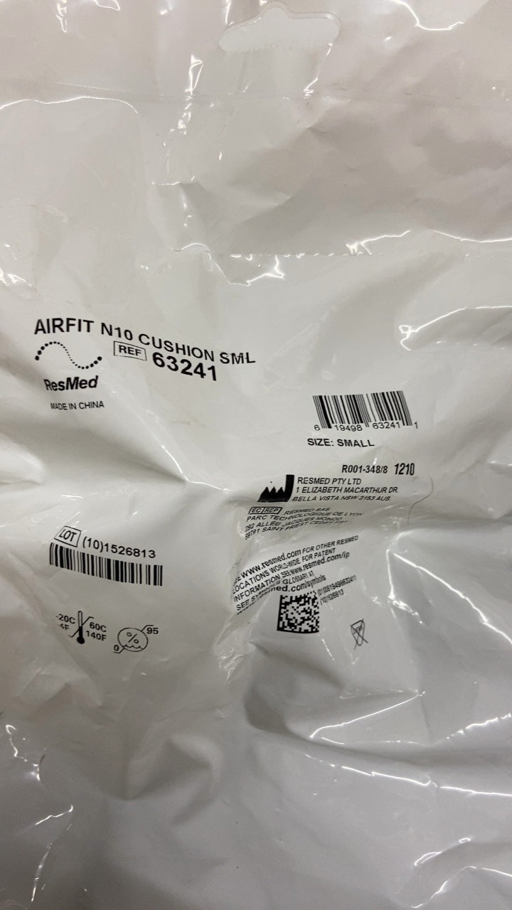 63241 - RESMED - AIRFIT N10 CUSHION SML, (EA/1)