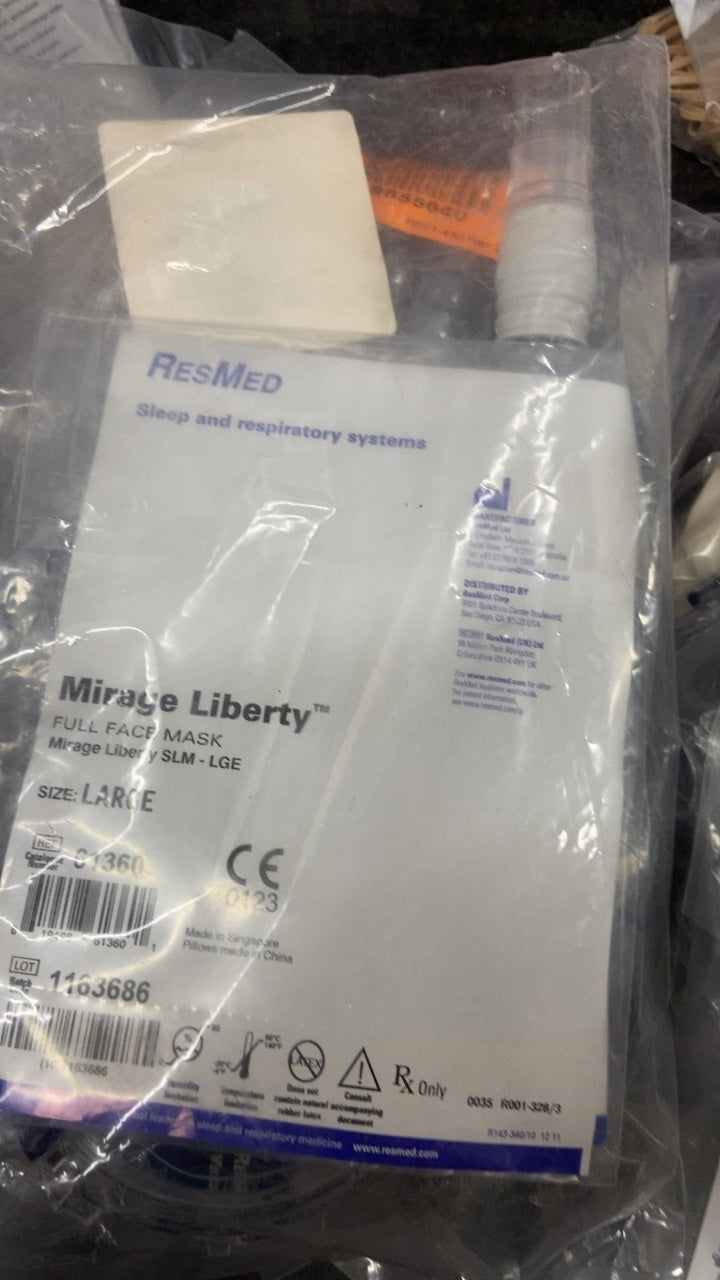 61360 - RESMED - Mirage Liberty Full Face Mask, (EA/1)