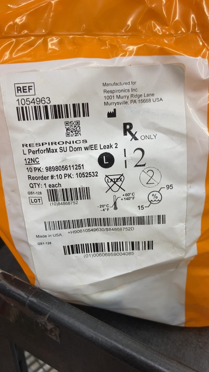 1054963 - RESPIRONICS - PerforMax SU Dom w/EE Leak 2, (EA/1)