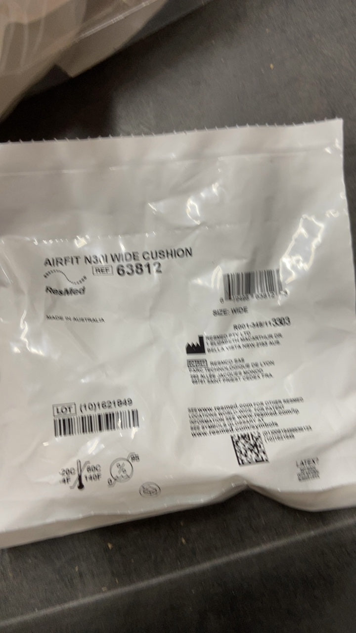 63812 - RESMED - AIRFIT N30I WIDE CUSHION, (EA/1)