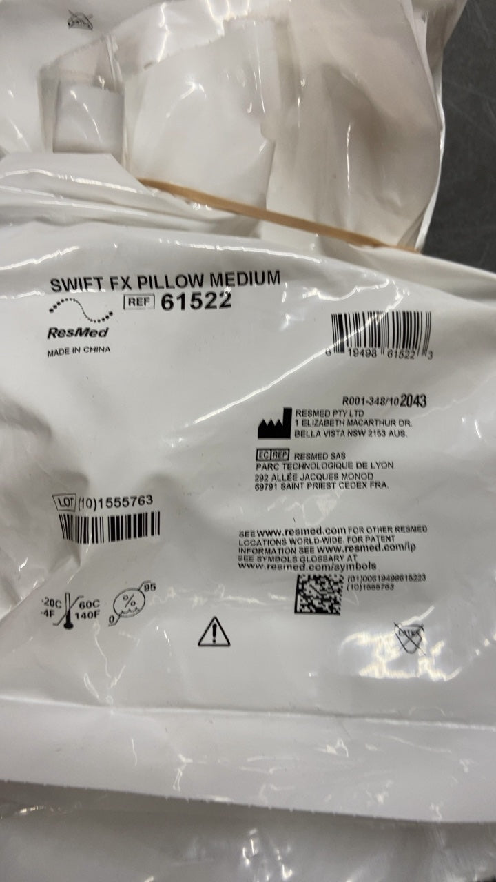 61522 - RESMED - SWIFT FX PILLOW MEDIUM, (EA/1)