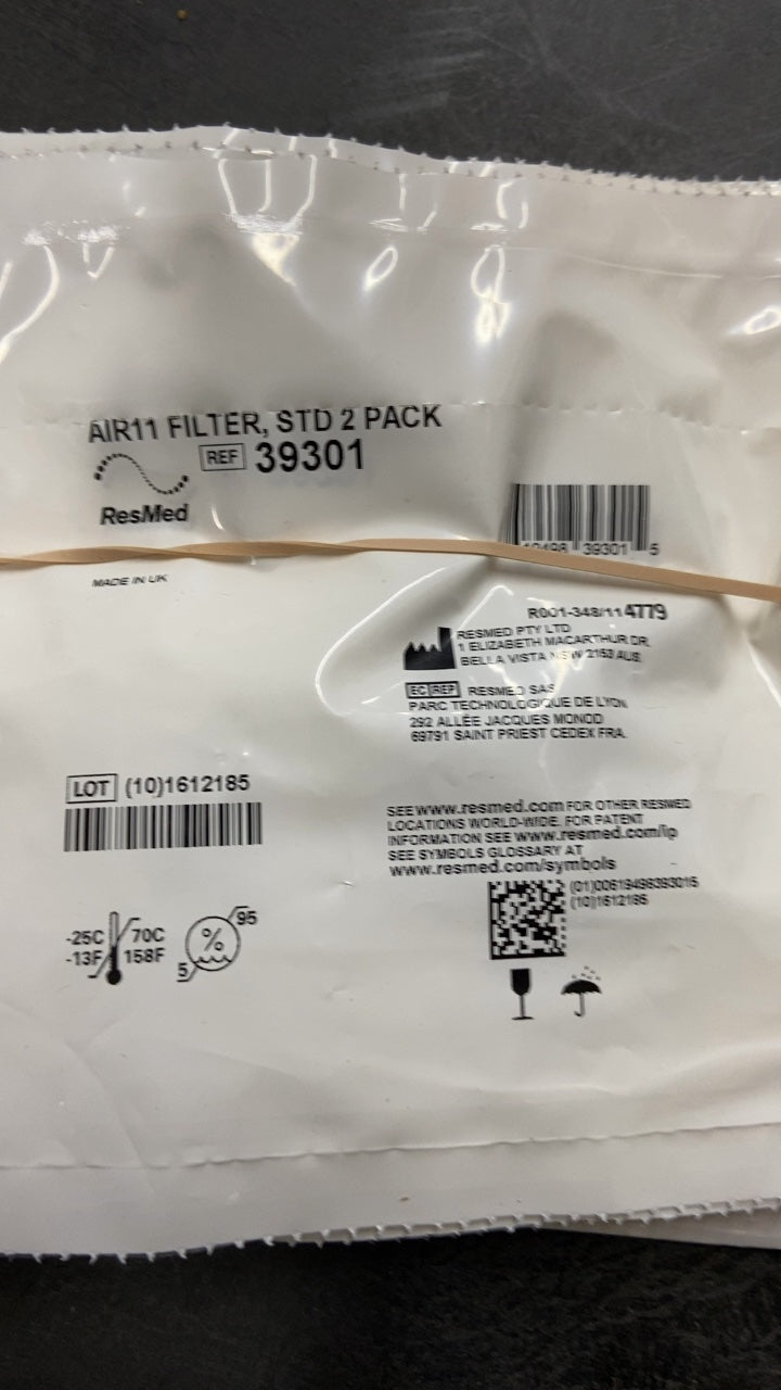 39301 - RESMED - AIR11 FILTER, STD 2 PACK, (EA/1)