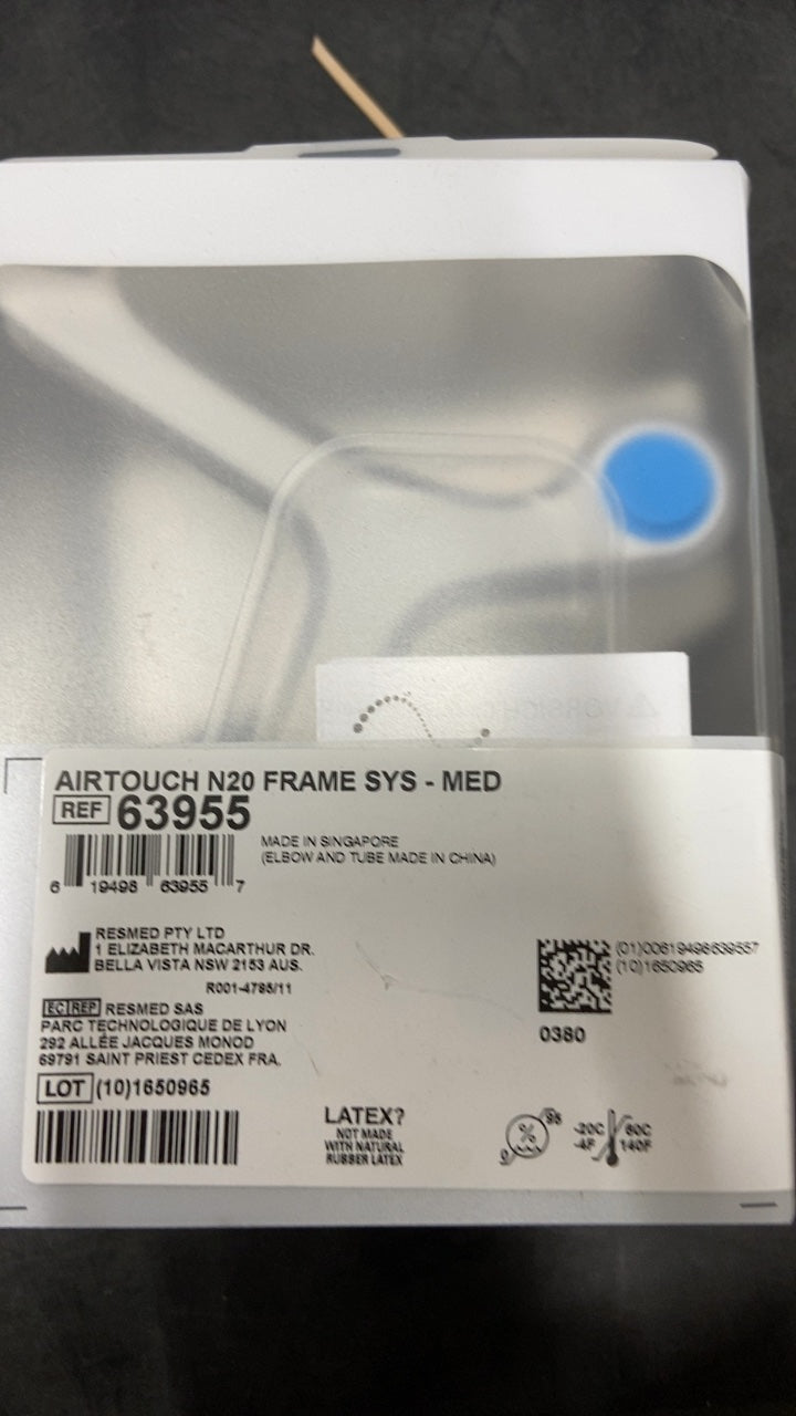 63955 - RESMED - AIRTOUCH N20 FRAME SYS - MED, (EA/1)