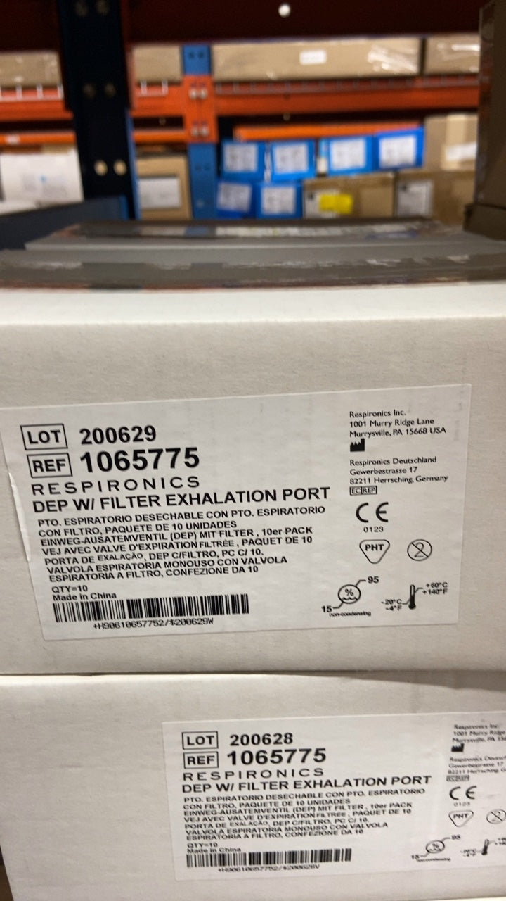 1065775 - RESPIRONICS - REP W/ FILTER EXHALATION PORT, (BX/10)