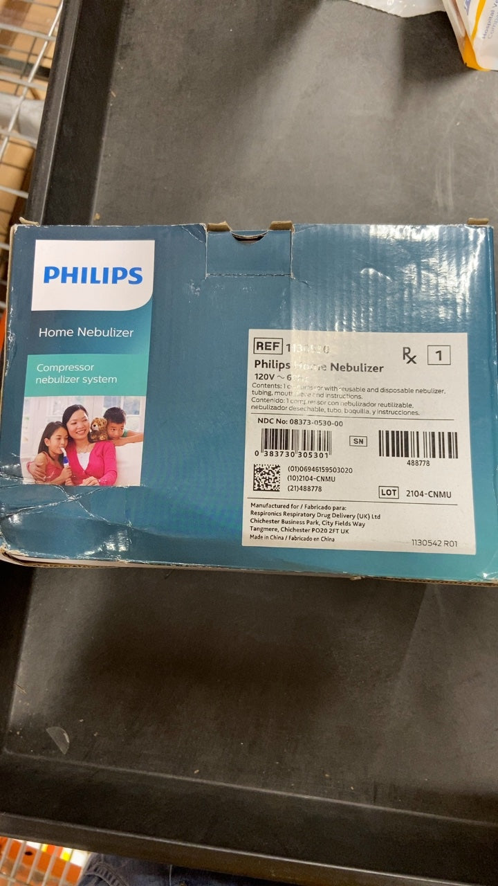 1130530 - RESPIRONICS - Home Nebulizer Compressor nebulizer system, (BX/1)