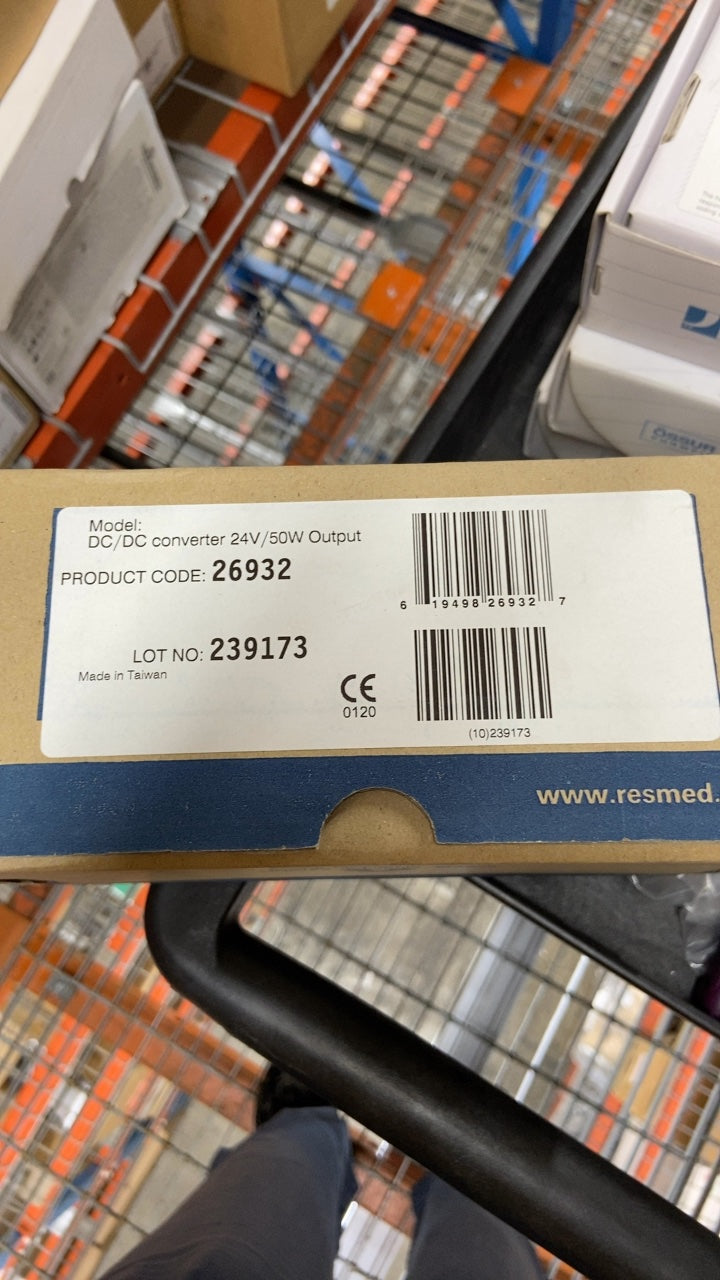 26932 - RESMED - DC/DC converter 24V/50W Output, (BX/1)