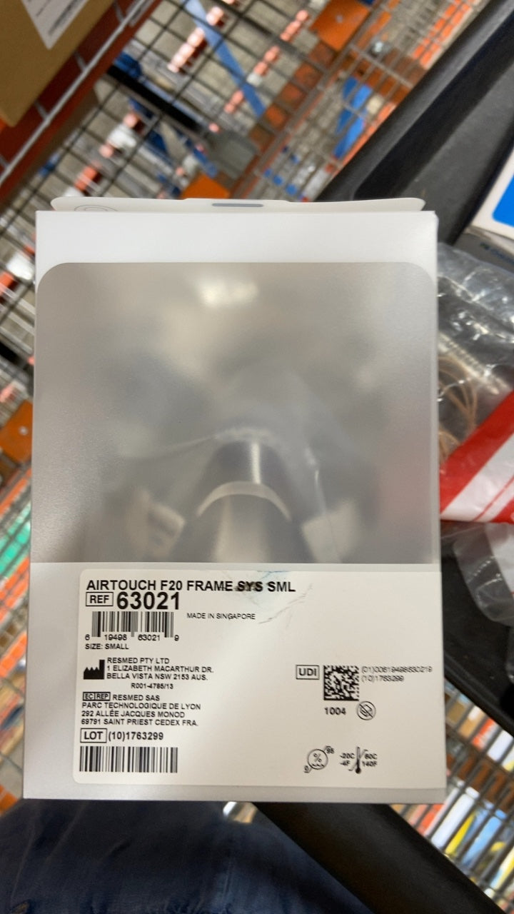 63021 - RESMED - AIRTOUCH F20 FRAME SYS SML, (BX/1)