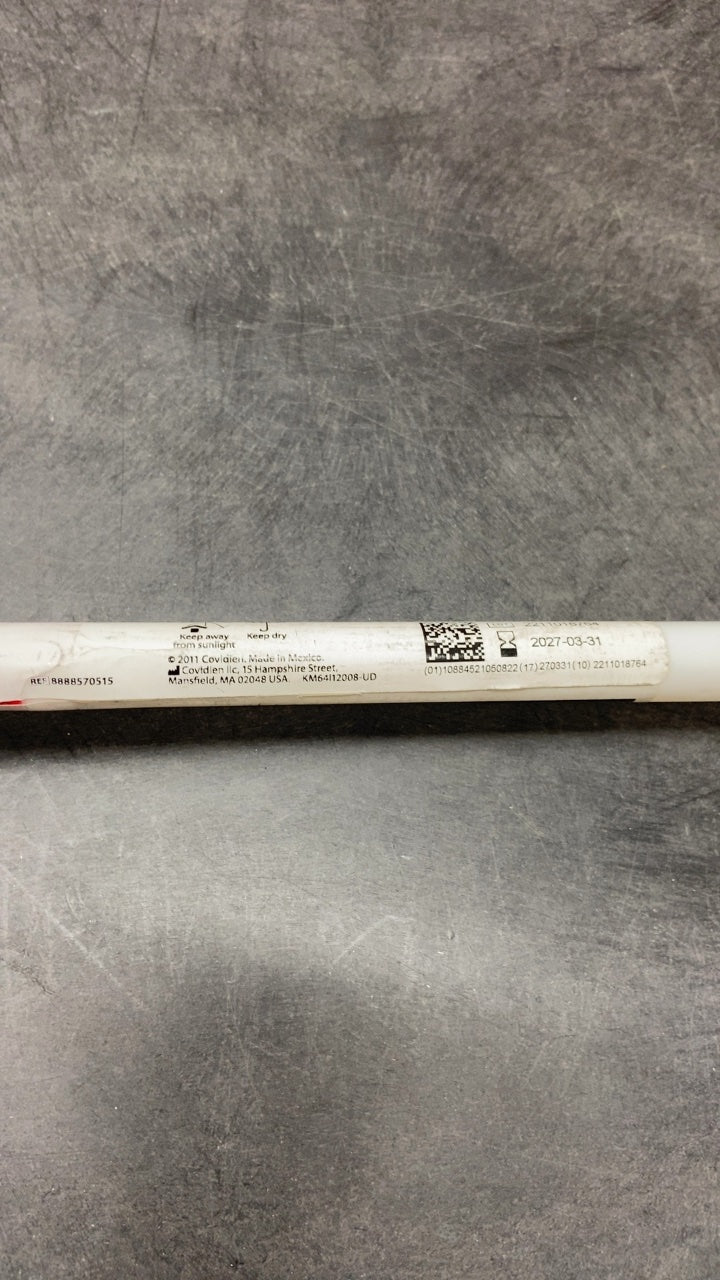 8888570515 - COVIDIEN - Argyle Thoracic Catheter, Straight, 16Fr/Ch (5.3 mm) X 20 in. (51 cm), (EA/1)