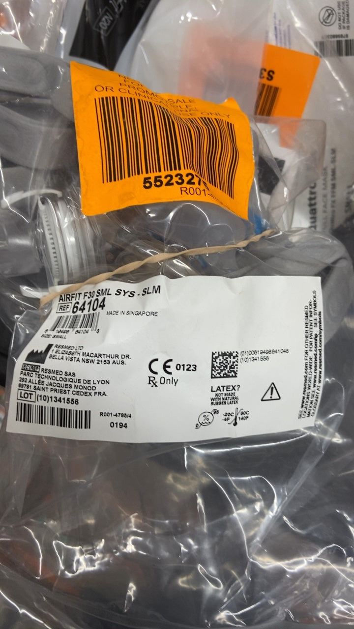 64104 - RESMED - AIRFIT F30 SML SYS . SLM, (EA/1)