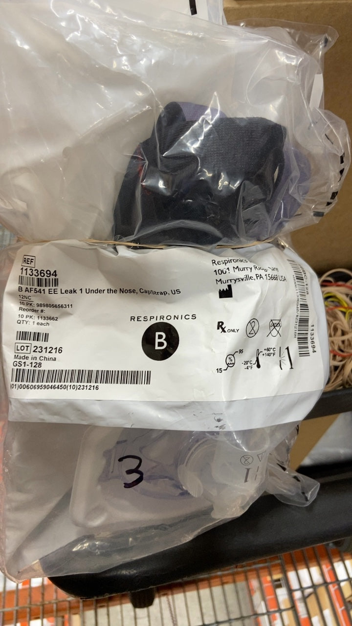 1133694 - RESPIRONICS - B AF541 EE Leak 1 Under the Nose, Canstrap, US, (EA/1)