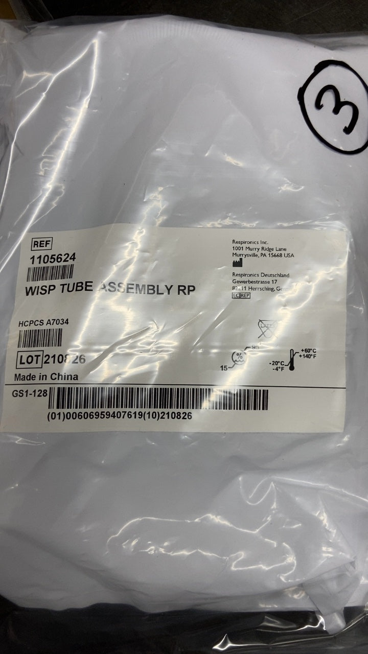 1105624 - RESPIRONICS - WISP TUBE ASSEMBLY RP, (EA/1)