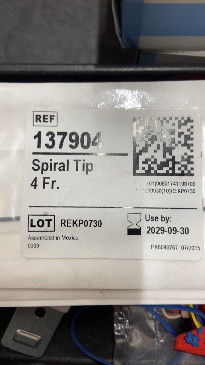 137904 - BARD - Bard Spiral Tip, 4 Fr., (EA/1)