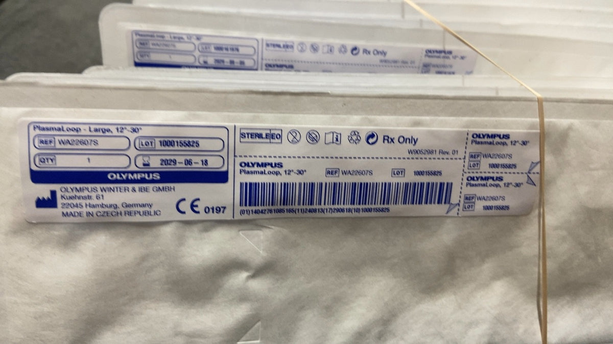 WA22607S - OLYMPUS - PlasmaLoop HF-Resection Electrode For OES Pro Resectoscope, 24 Fr Size, 12 to 30 deg Large Loop Tip, (EA/1)