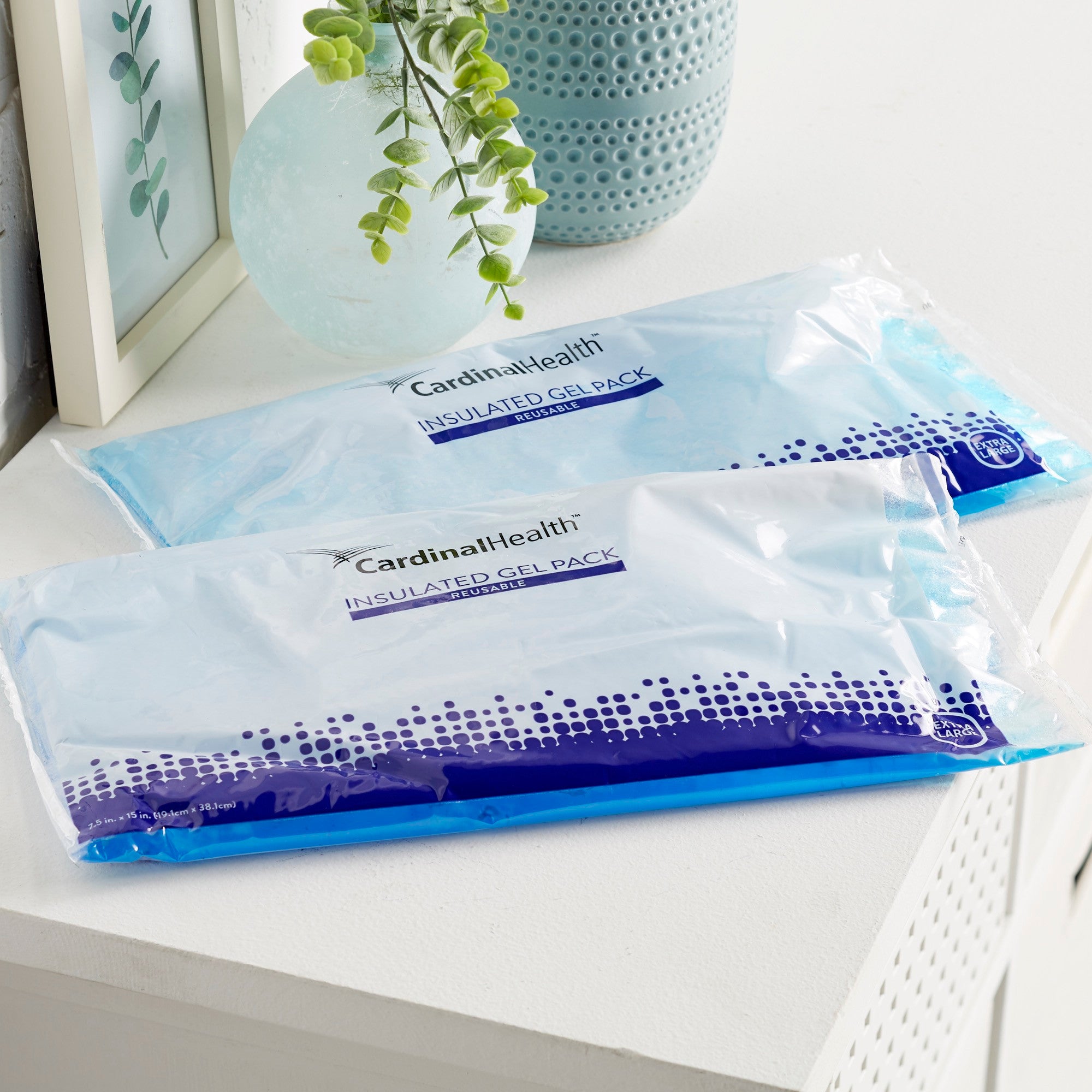 194844 - Cardinal Health - Hot Cold Pack Cardinal Health Insulated General Purpose X-Large 7-1/2 x 15 Inch Plastic / Gel Reusable 80600 Pack of 1, (EA)