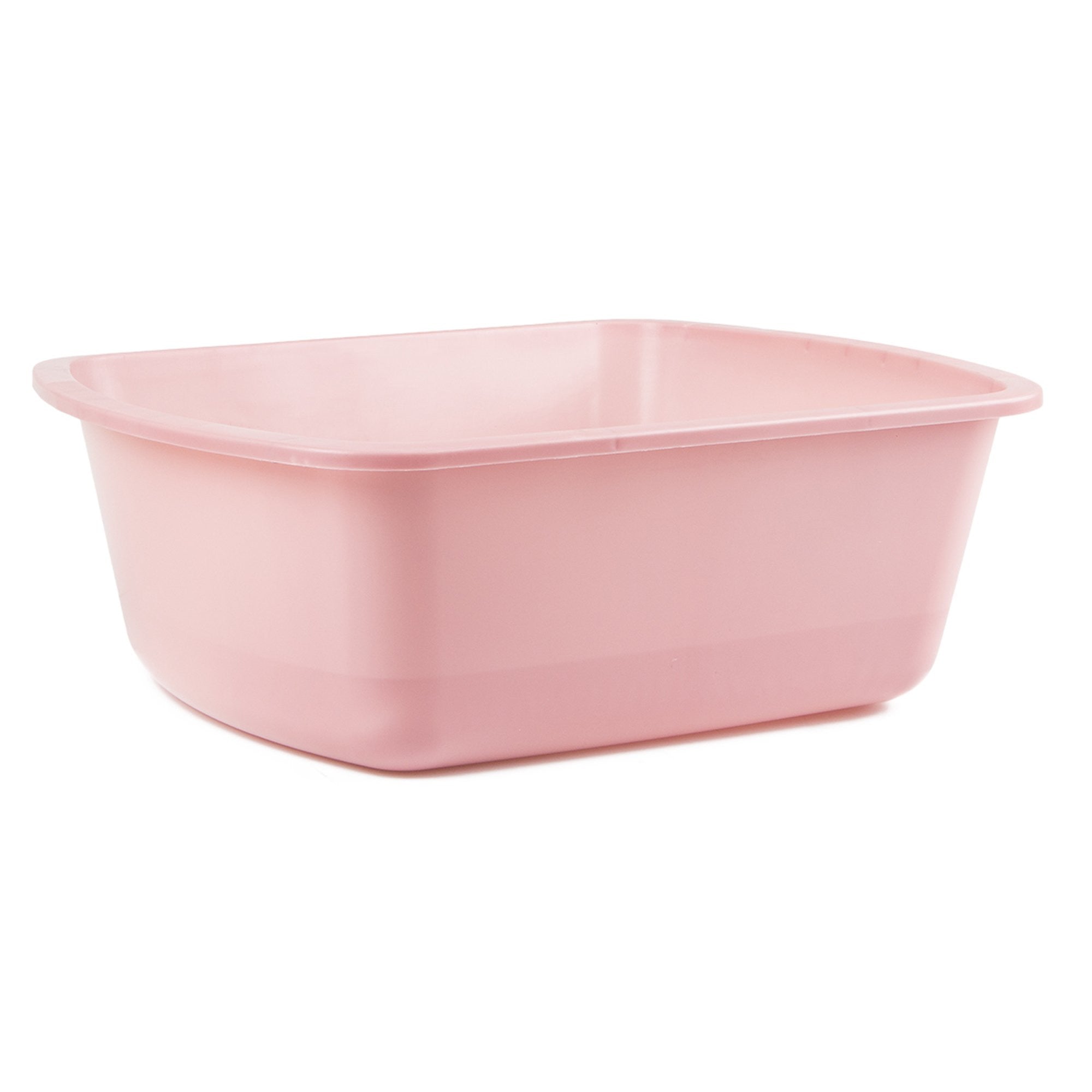 199095 - Medegen - Medegen Wash Basin Graduated, Rectangle, 4.2 X 10 X 12.6", 6 Quart, Dusty Rose, NonSterile, Case of 50, (CS)