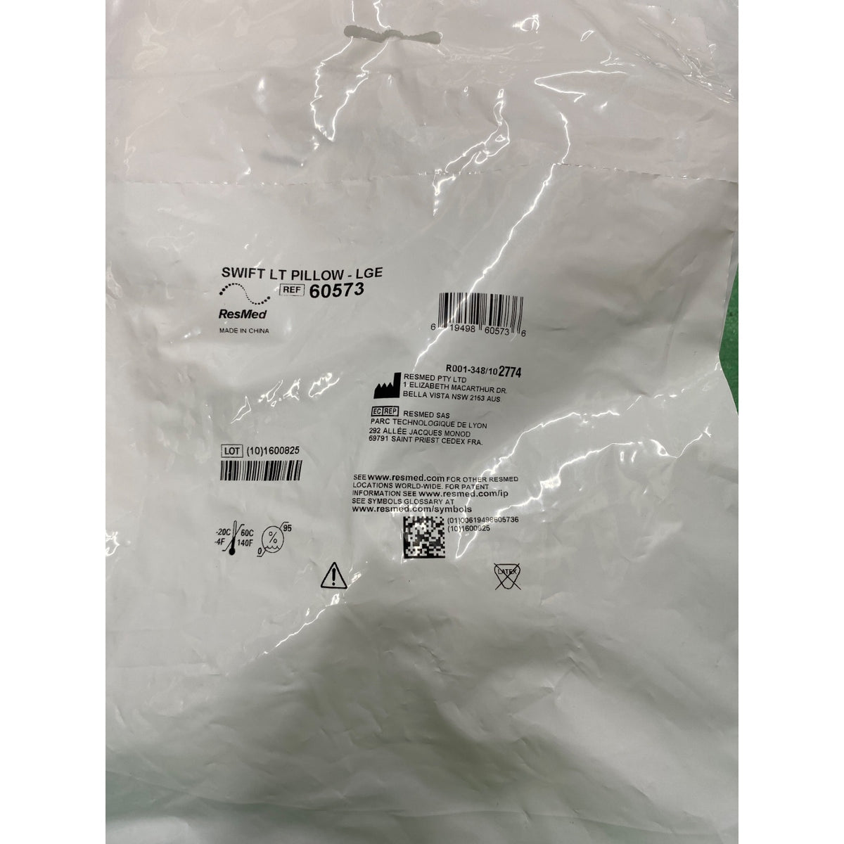 60573 - RESMED - SWIFT LT PILLOW LGE, (EA/1)