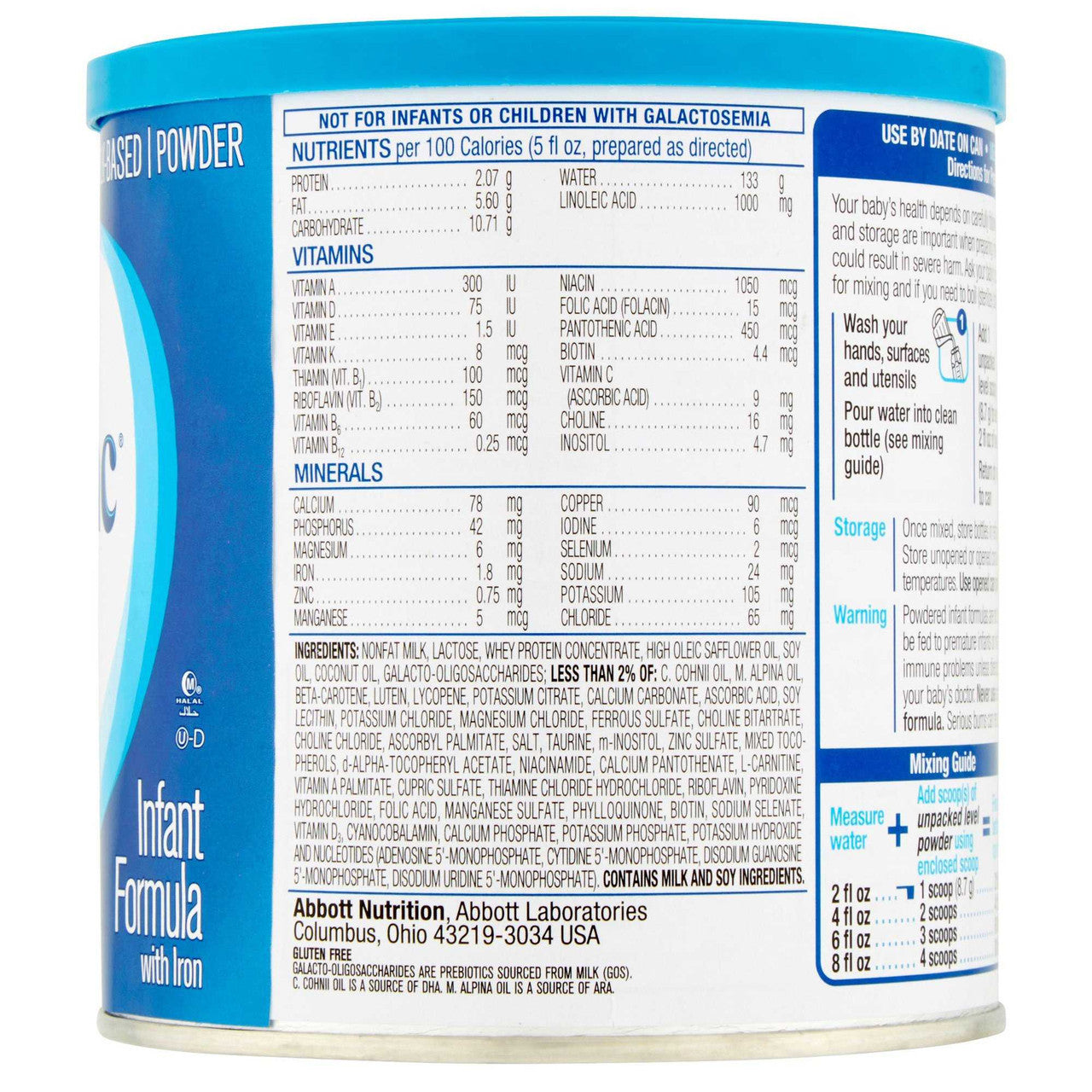 746696 - Similac - Similac Advance Infant Formula, for Infant age 1 year, 12.4 oz., Case of 6, (CS)