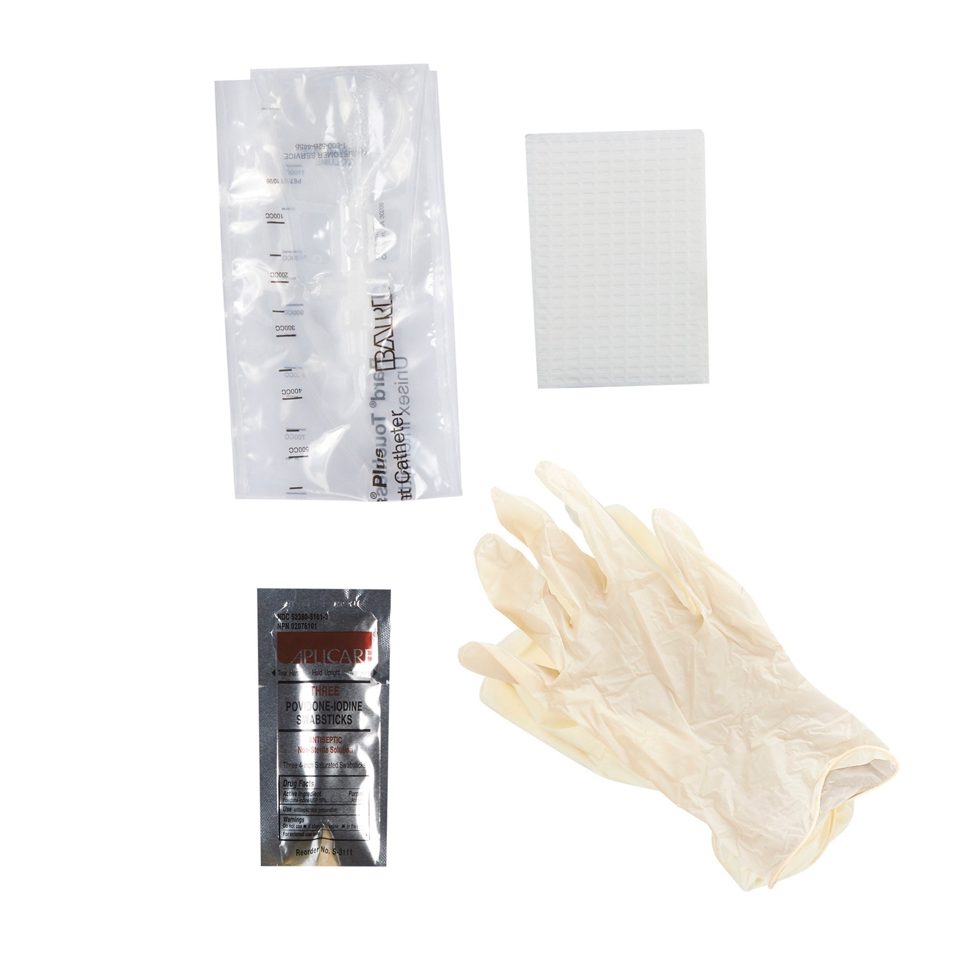 230185 - Touchless Plus - Intermittent Catheter Tray Touchless Plus Closed System, Unisex 12 Fr. Without Balloon Vinyl 4A5142 Pack of 1, (EA)