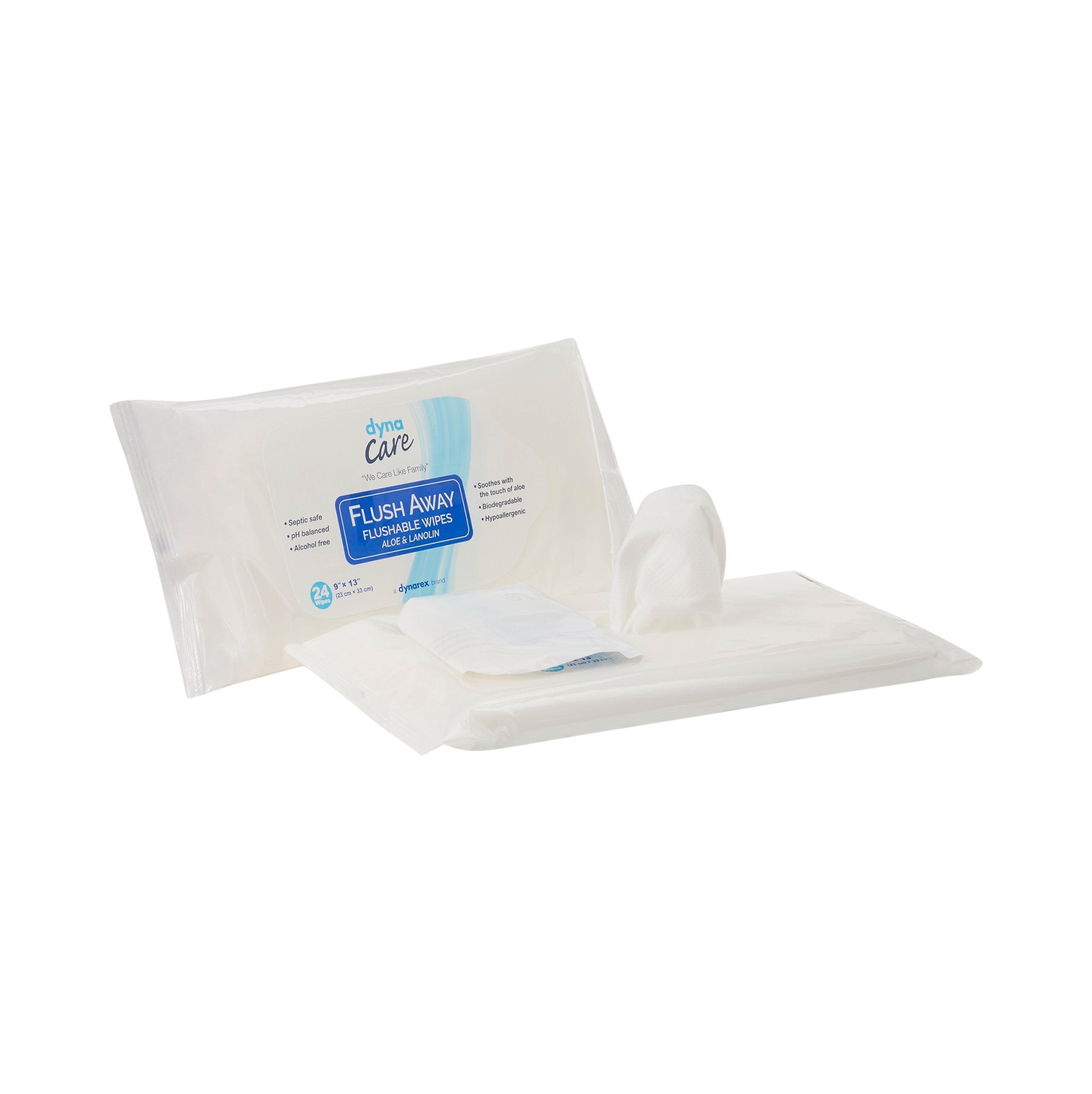 903652 - Flush Away - Flush Away Adult Flushable Personal Wipe, 1322, Pack of 1, (PK)