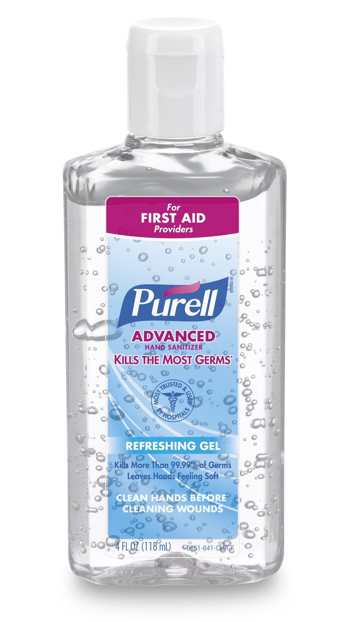 281327 - Purell - Hand Sanitizer Purell Advanced 4.25 oz. Ethyl Alcohol Gel Bottle 9651-24 Case of 24, (CS)