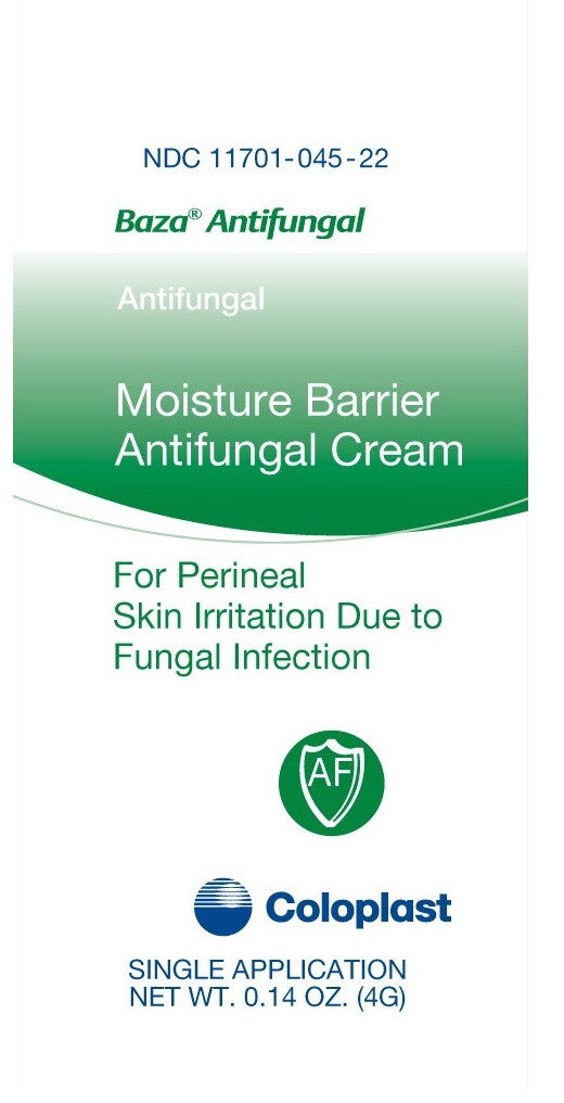 303858 - Coloplast - Antifungal Baza 2% Strength Cream 4 Gram Individual Packet 1622 Pack of 1, (EA)